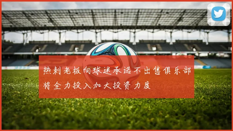 热刺老板向球迷承诺不出售俱乐部将全力投入加大投资力度